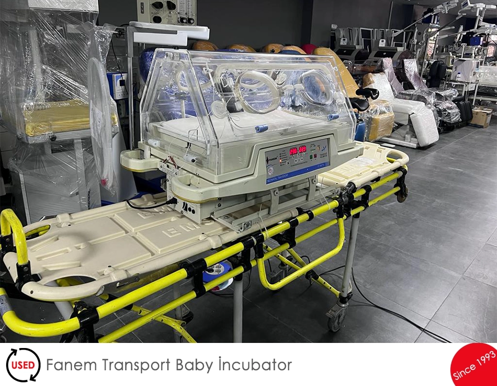 Used Fanem Transport Baby Incubator