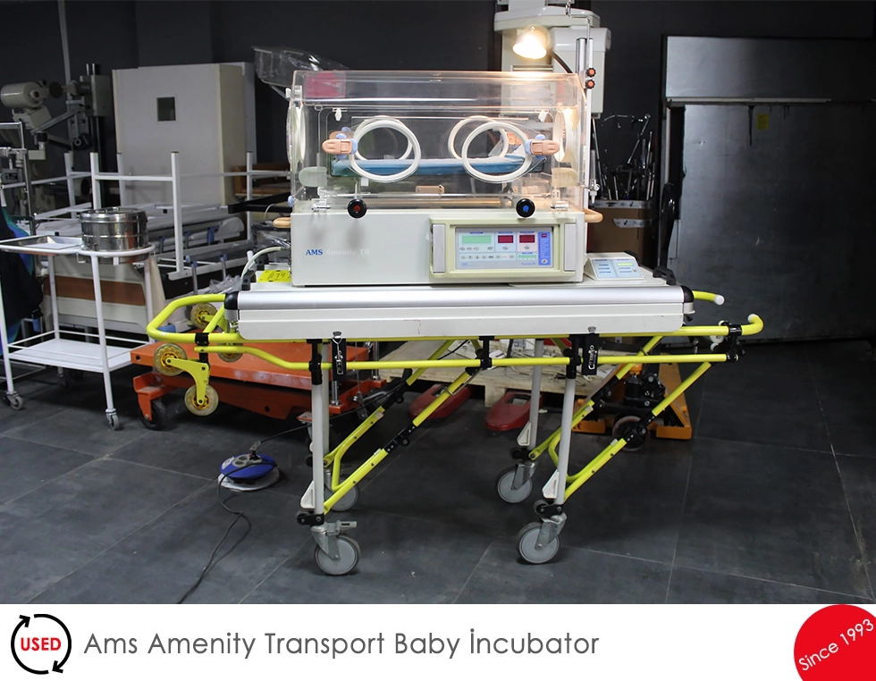 Used Ams Amenity Transport Baby Incubator
